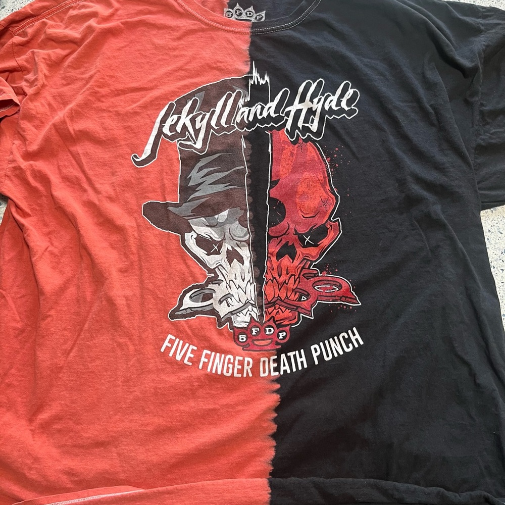 Jekyll and Hyde Red and Black T-Shirt